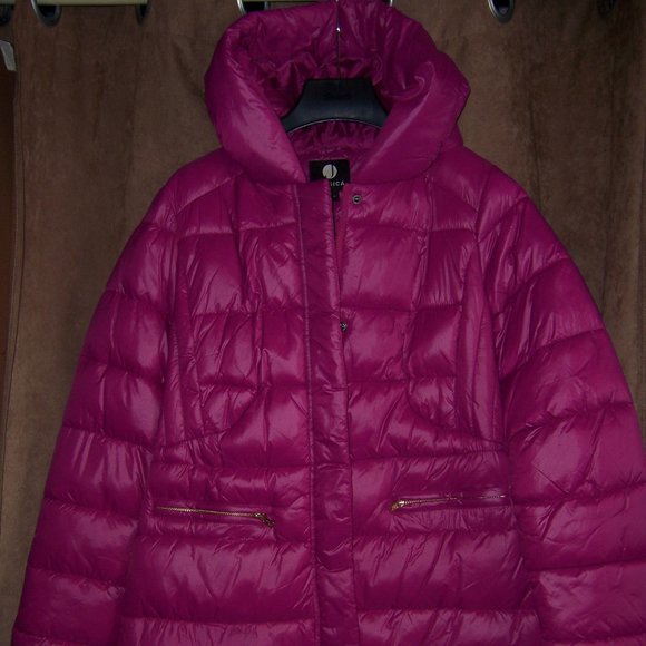 Jessica Pink Puffer - Picture 1 of 4